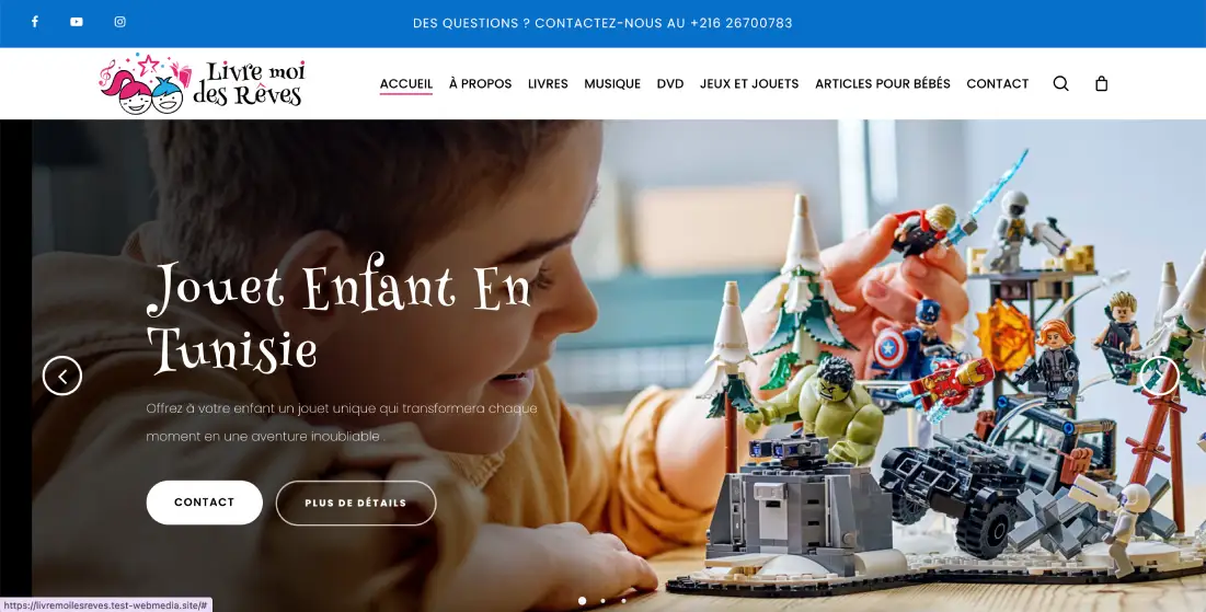 Charte graphique site ecommerce tunisie