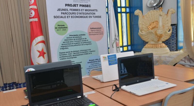 Lancement site web PINSEC et application l-migr
