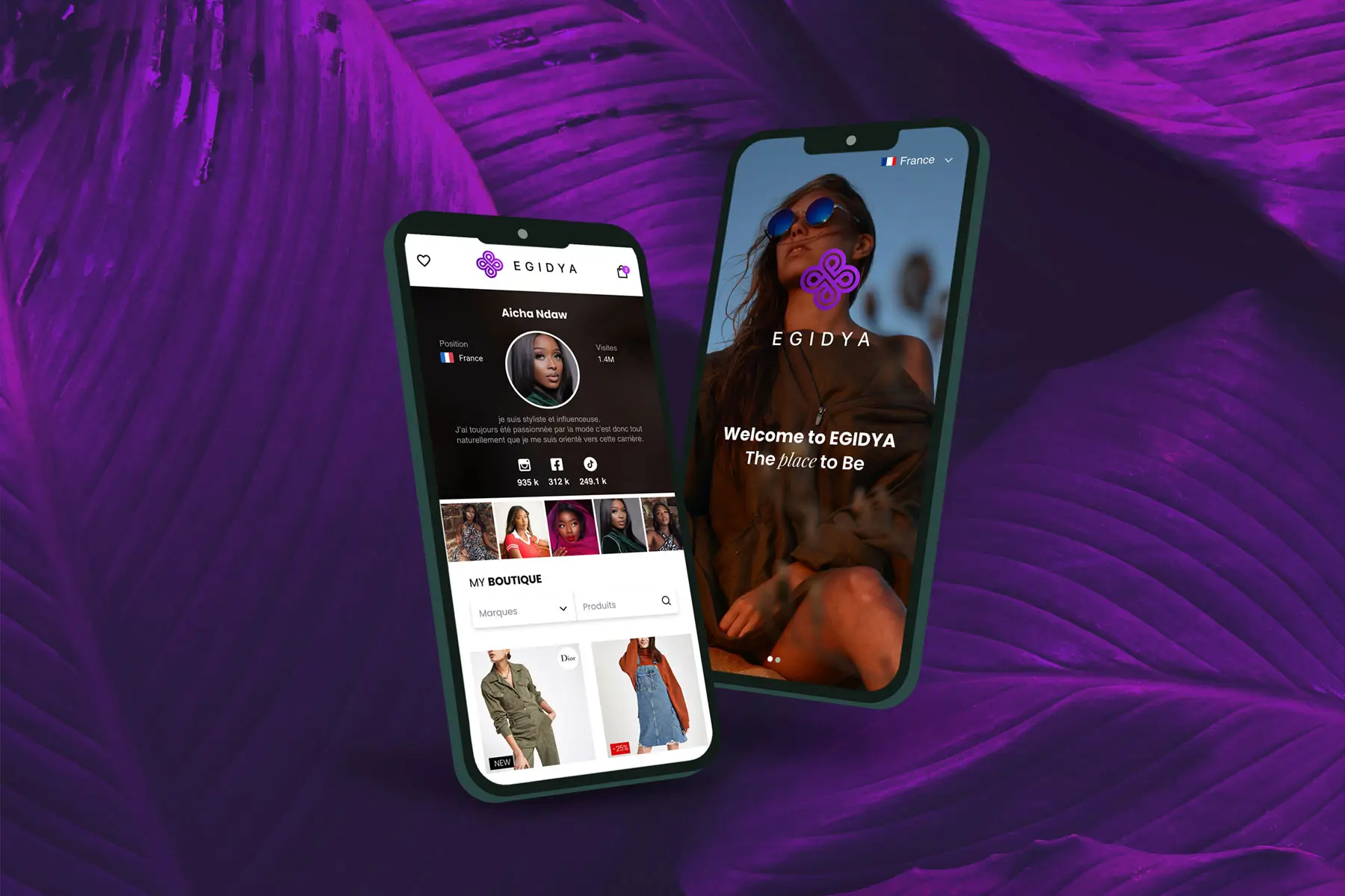 Egidya Application mobile MarketPlace France