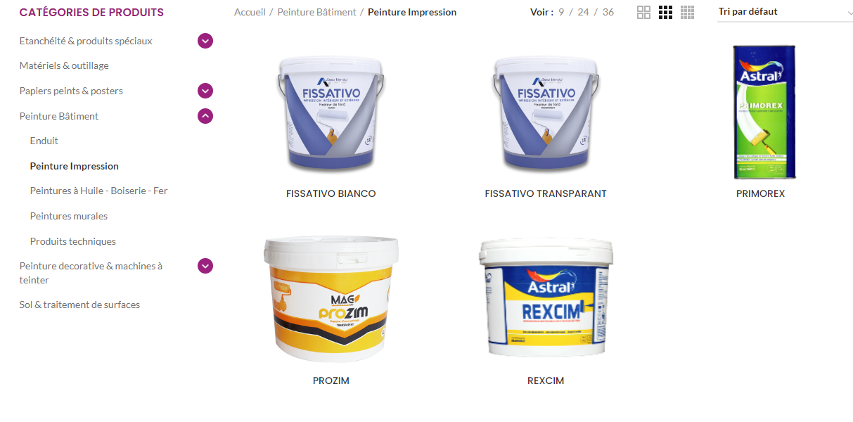 Création site vitrine Magenta