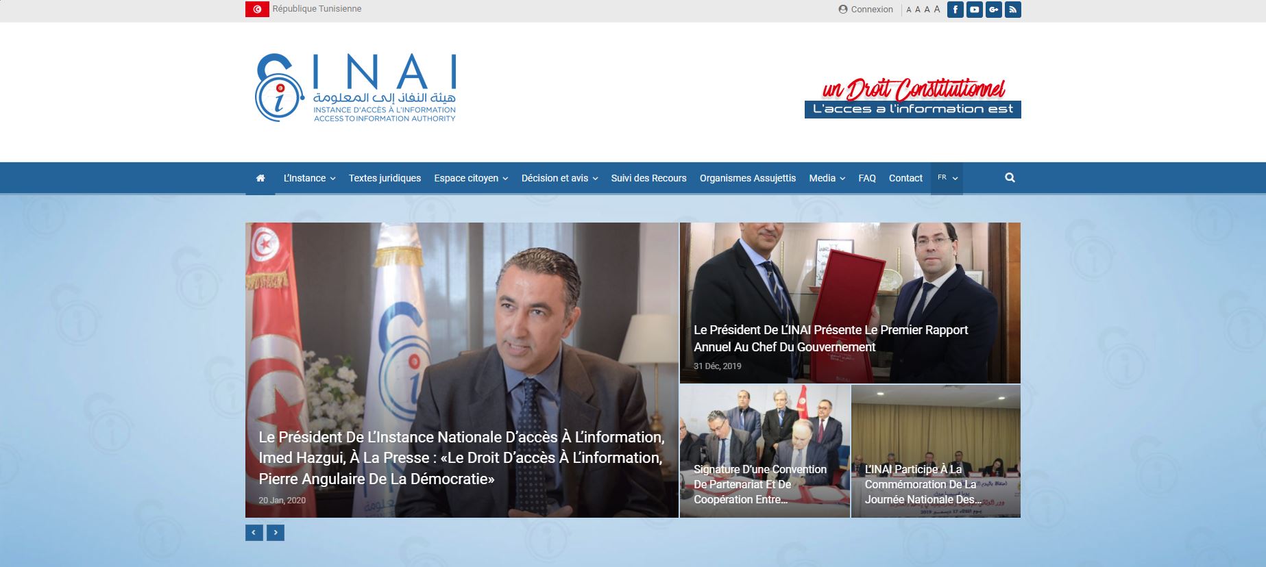 Création Site web INAI