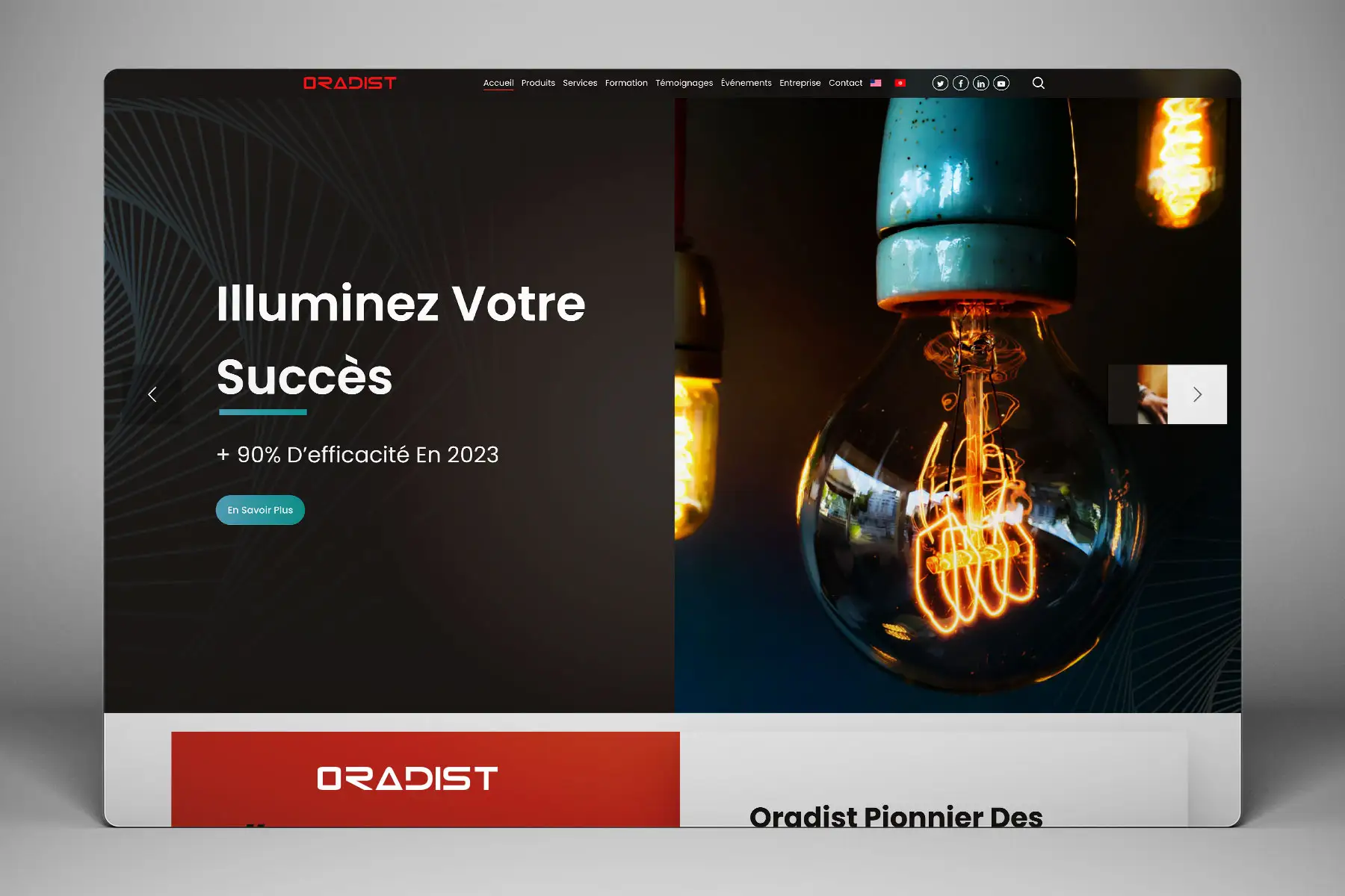 Site Oradist, Partenaire Oracle en Tunisie