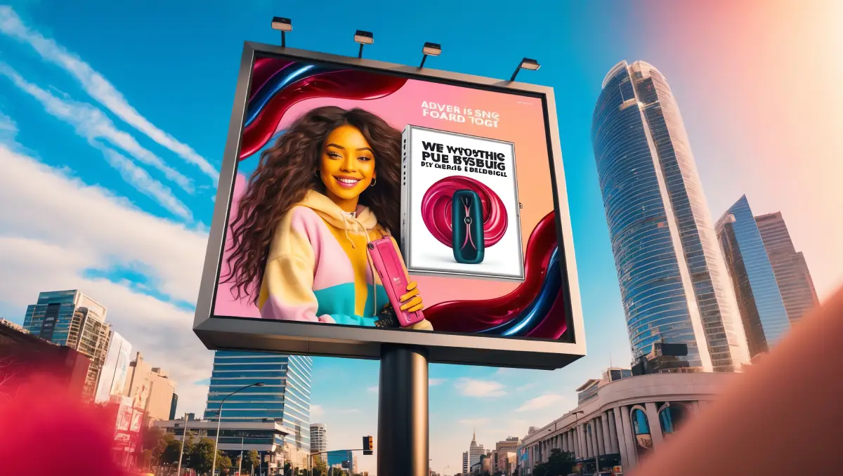 Affiche publicitaire