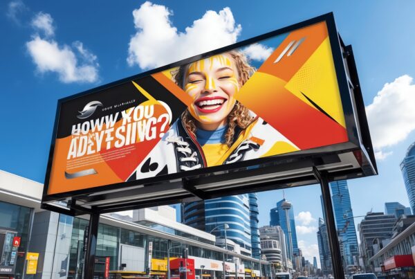 Affiche publicitaire