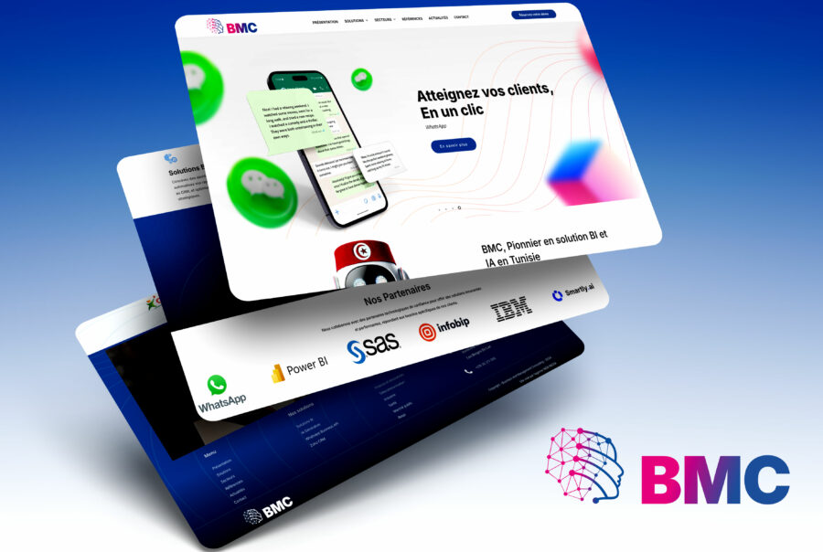 Création site vitrine BMS en Tunisie