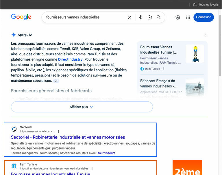 SEO IRAM en Tunisie