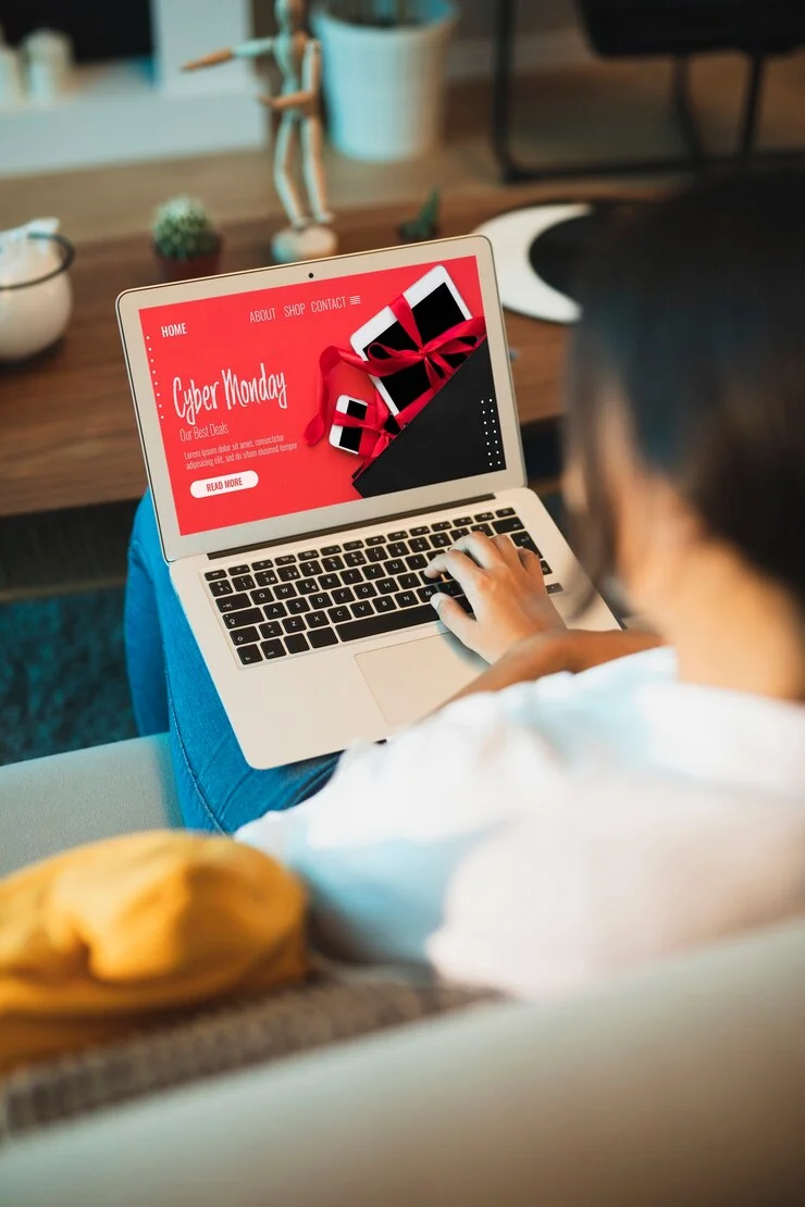 déesign intuitif du site e-commerce