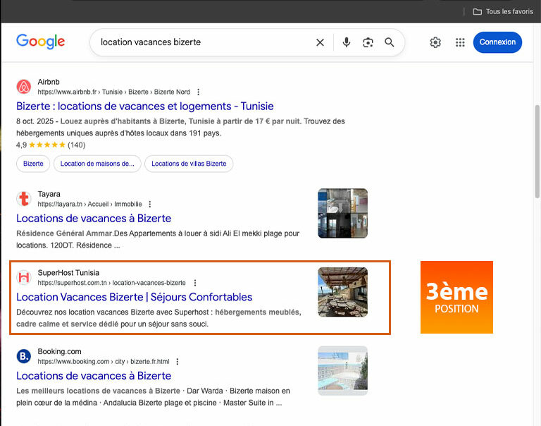 SEO superhost en Tunisie