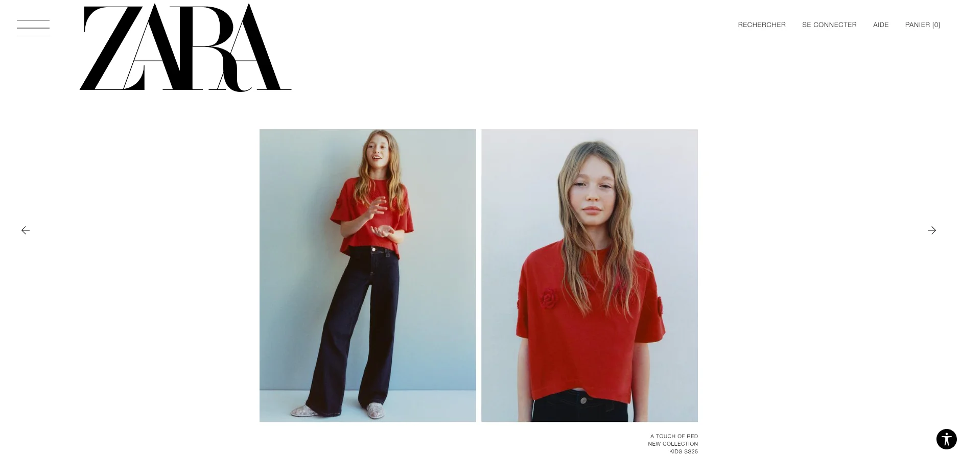 un site comme zara par webmedia