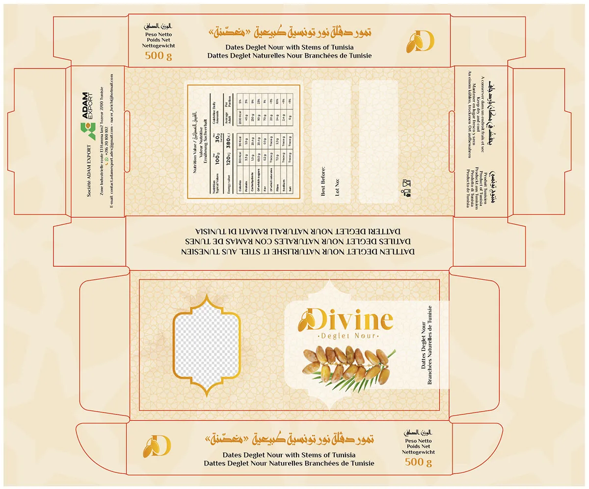 Conception Packaging divine en Tunise