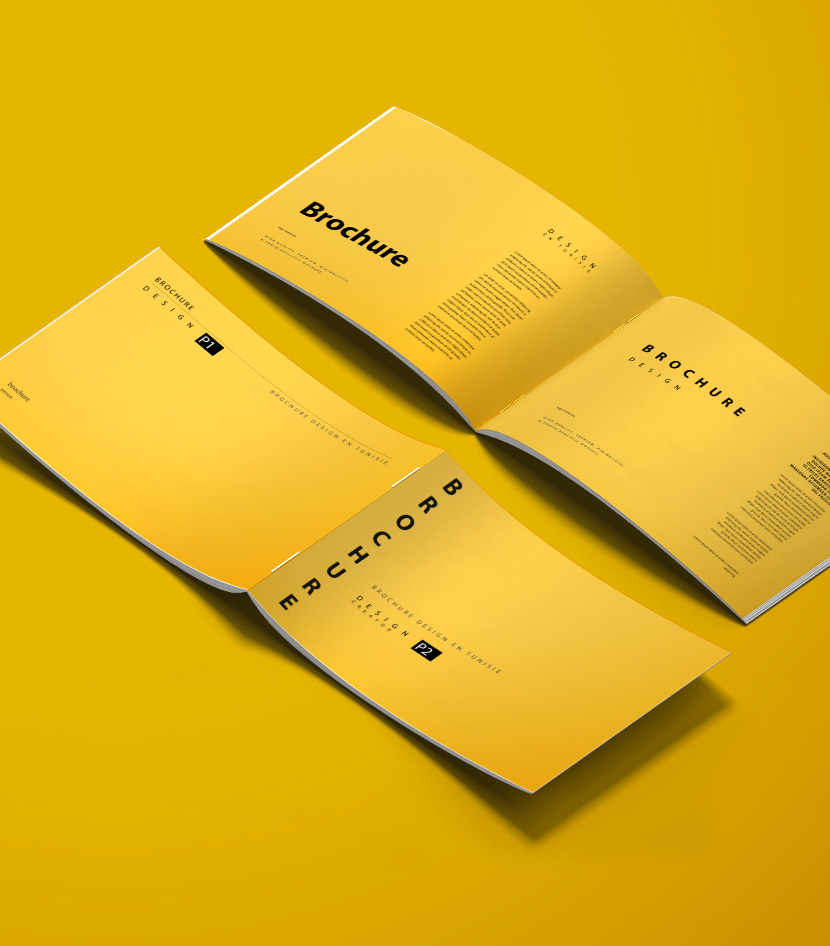 creation brochure en tunisie