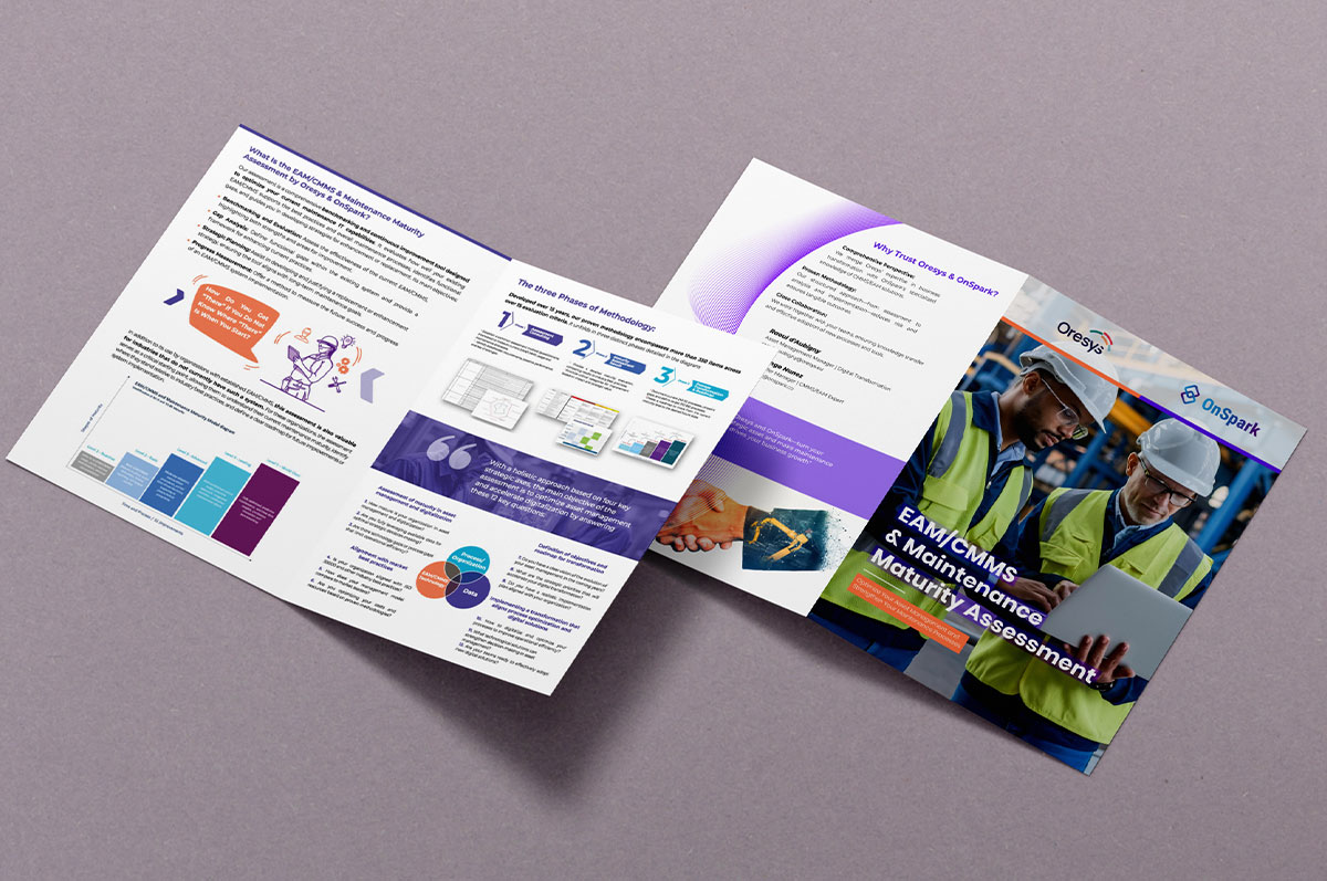 réalisation dépliant onspark en Tunisie