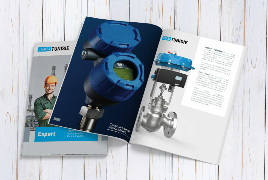 Conception Brochure iram en Tunisie