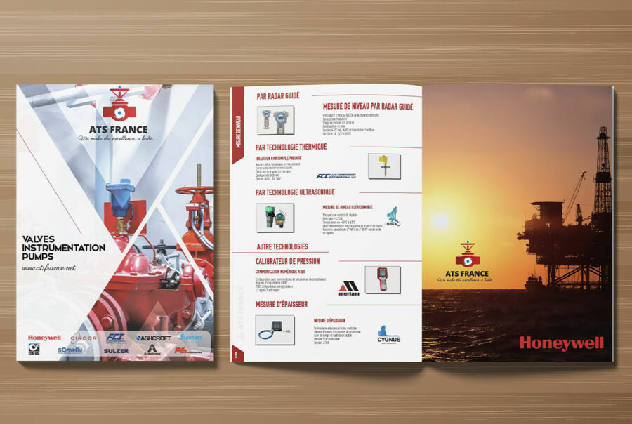 création brochure ATS-France en tunisie