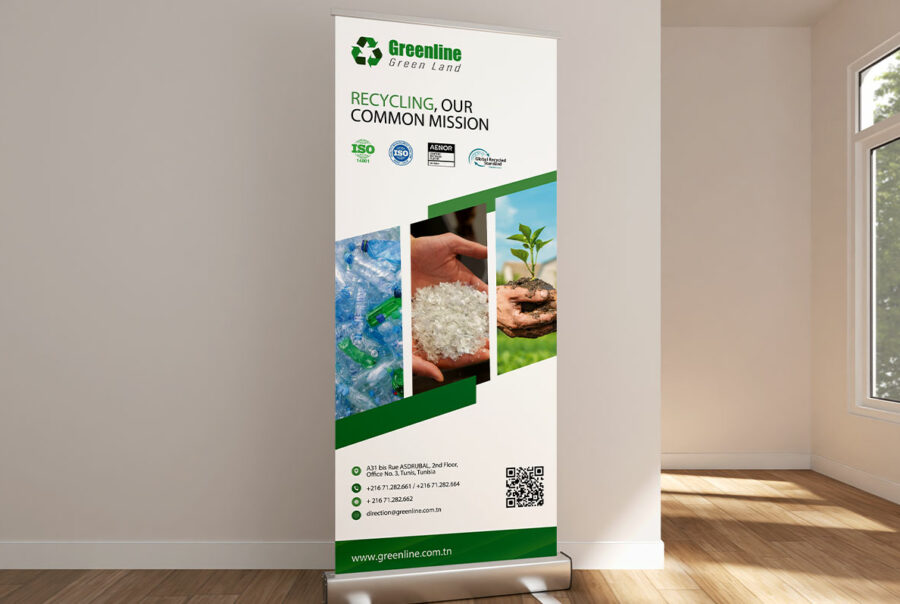 creation roll up greenline en tunisie