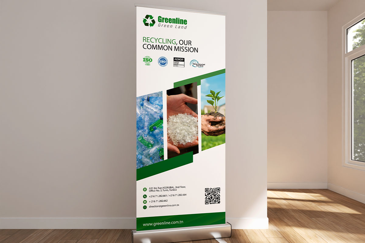 creation roll up greenline en tunisie