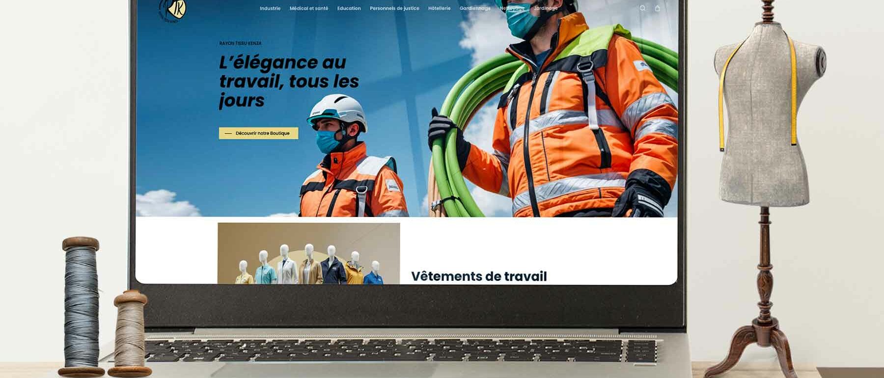 création site vitrine RTK en Tunisie