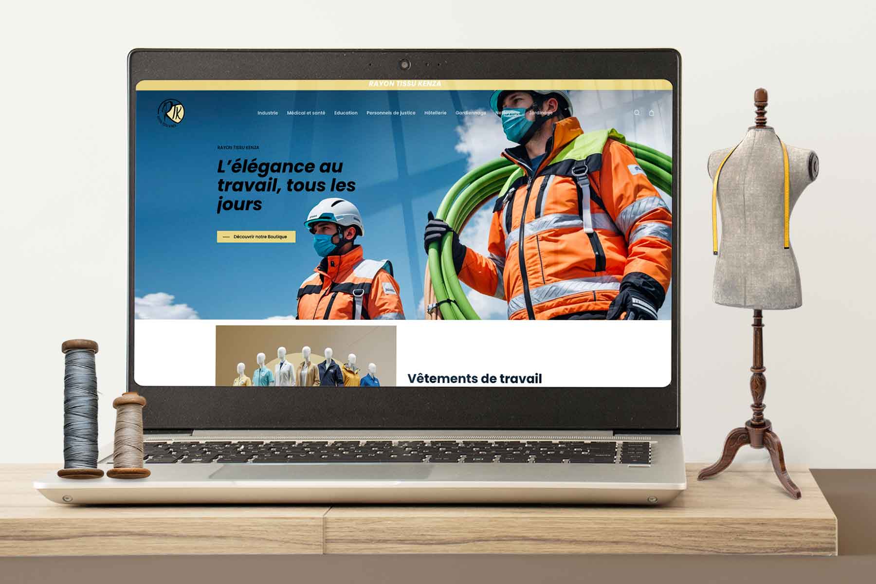 création site vitrine RTK en Tunisie