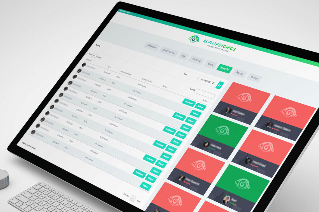 alpha psy application web