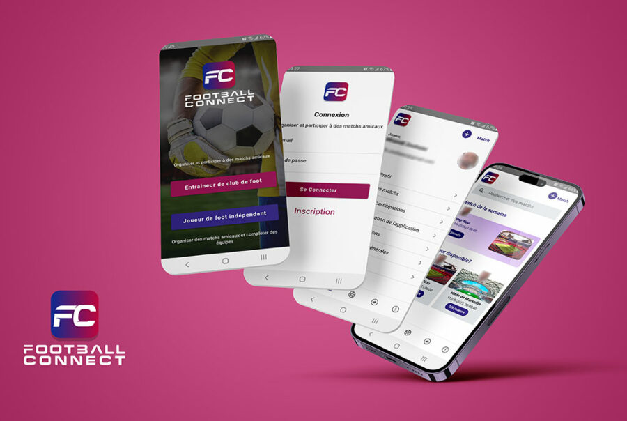 Application Mobile connect football en tunisie