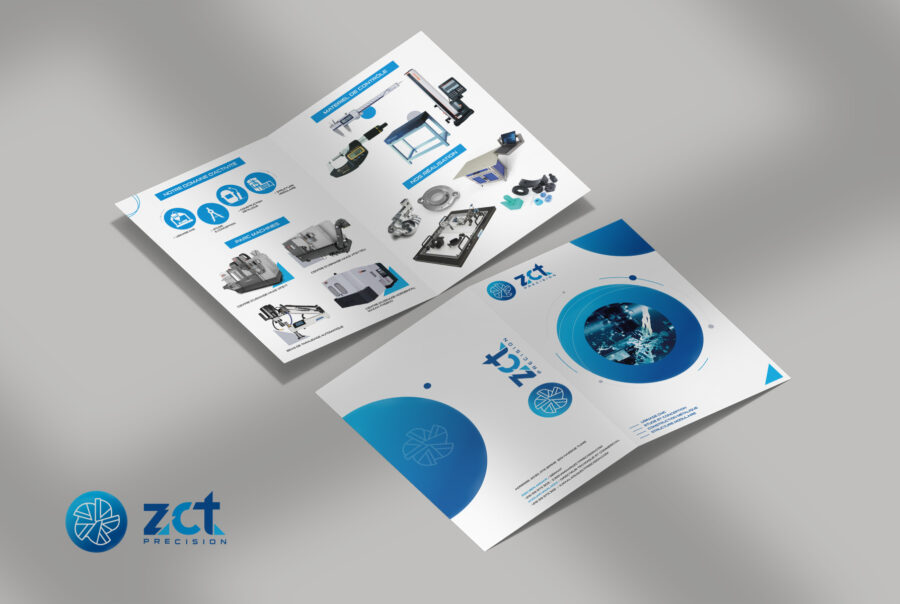 création dépliant zct en Tunisie