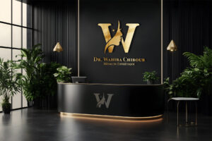 création logo wahiba-chiboub en Tunisie