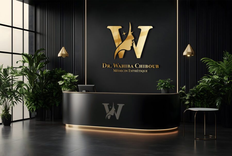 création logo wahiba-chiboub en Tunisie