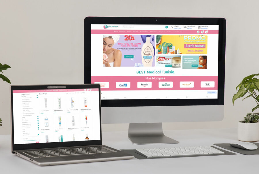 création site best medical en Tunisie
