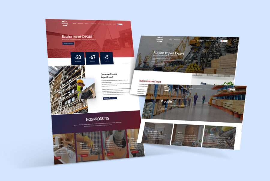 Creation site vitrine ruspina