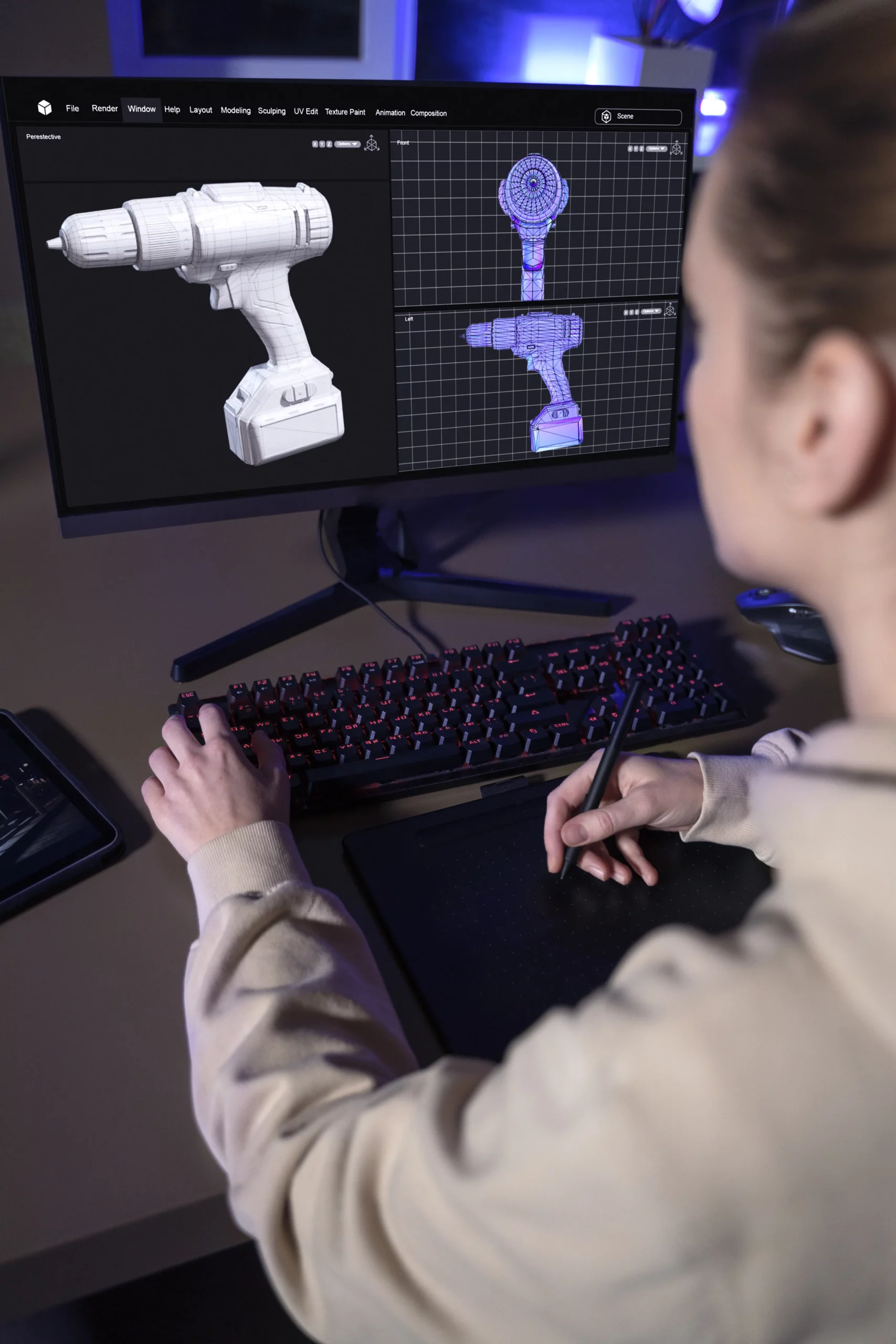 Production visuelle accélérée