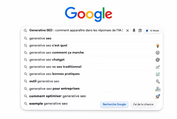 google generative seo