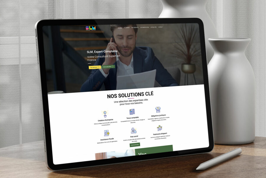 Creation site vitrine SLM en Tunisie