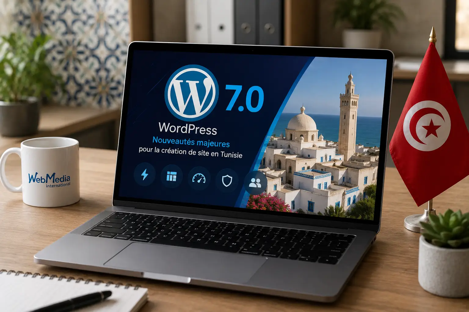 agence web Tunisie spécialisée en création site WordPress Tunisie