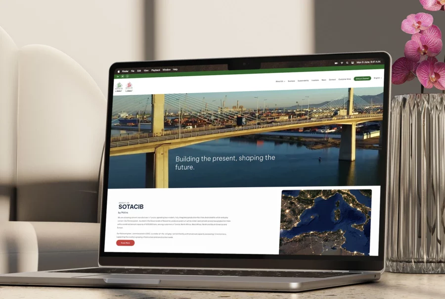 Site Vitrine SOTACIB By molins