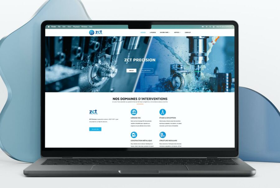 ZCT Precision site vitrine