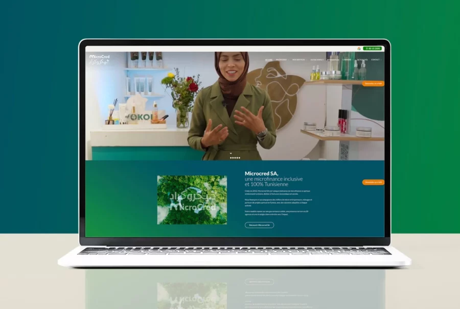 site vitrine Microcred