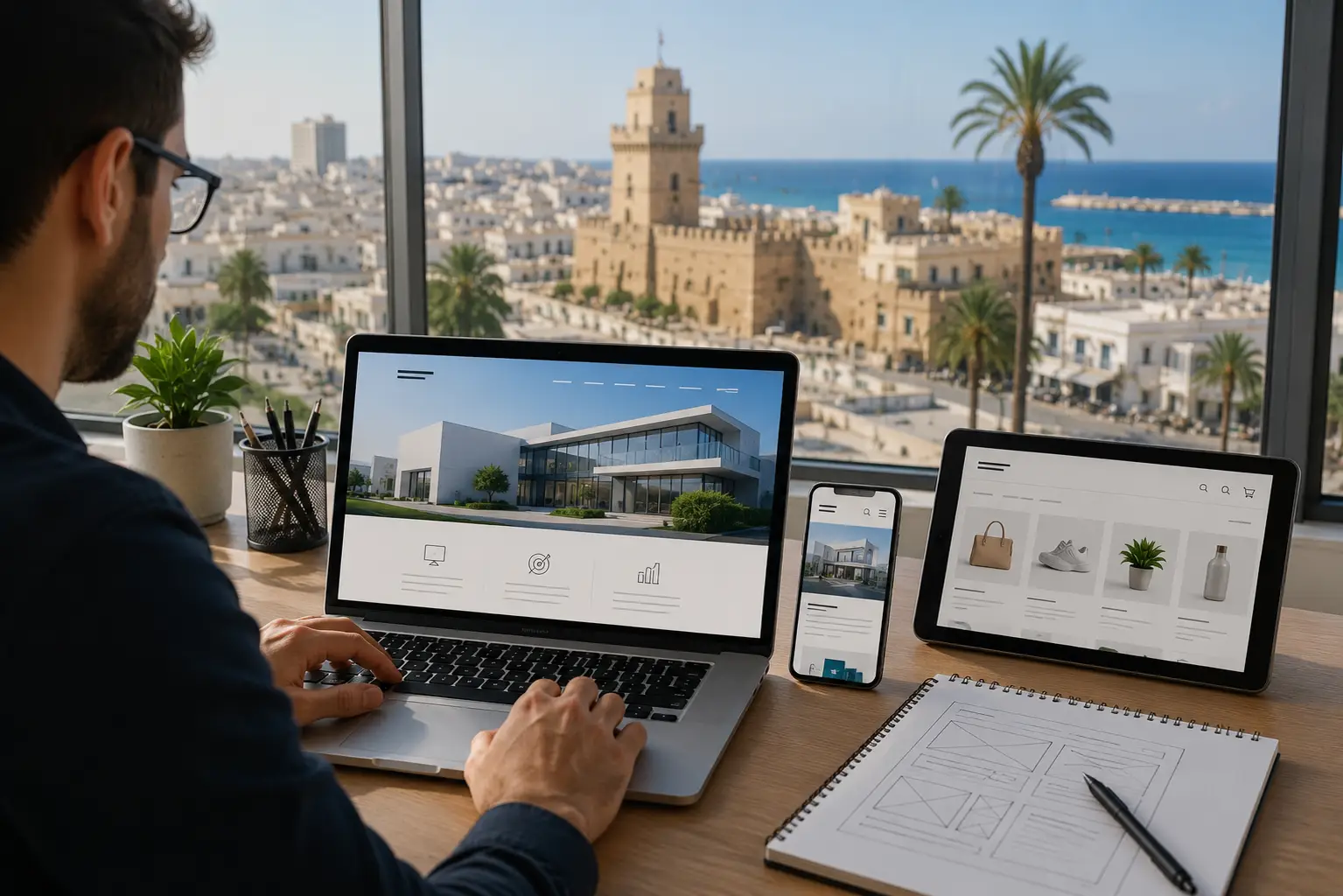 La création de contenus locaux