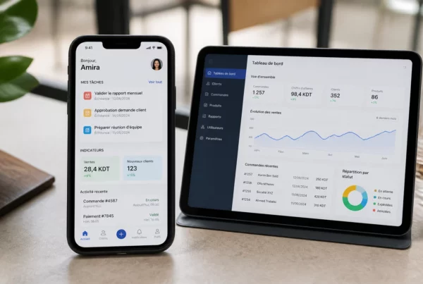Conception d’une application mobile Android et iOS à Tunis
