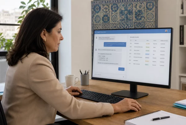 Utilisation d’un agent IA par une entreprise à Sfax