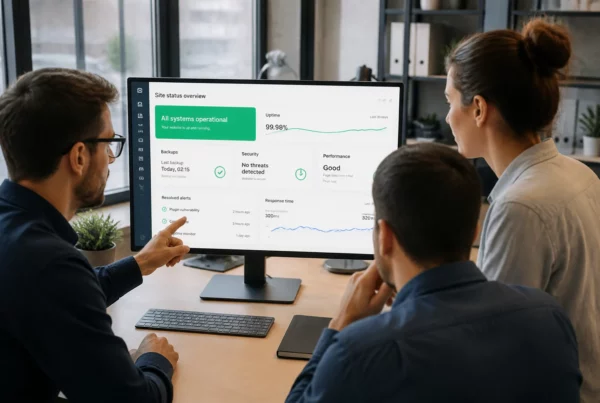 Contrat de maintenance web et prévention des pannes
