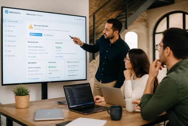 Suivi professionnel de la maintenance et de la sécurité d’un site web