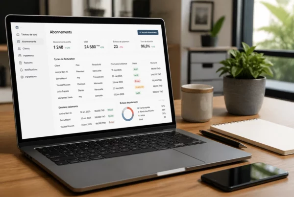 Gestion des abonnements et paiements récurrents pour une boutique en ligne