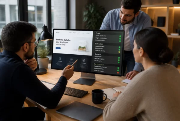 Contrôle SEO d’un site créé avec l’intelligence artificielle