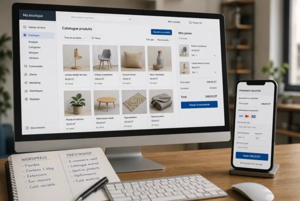 Comparaison d’une boutique e-commerce WordPress et PrestaShop