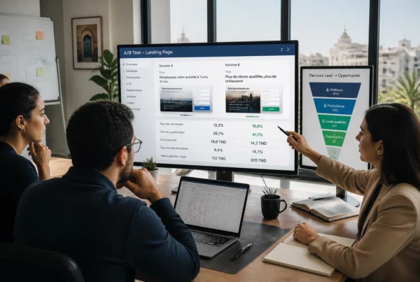 Analyse d'une landing page et de la qualité des leads