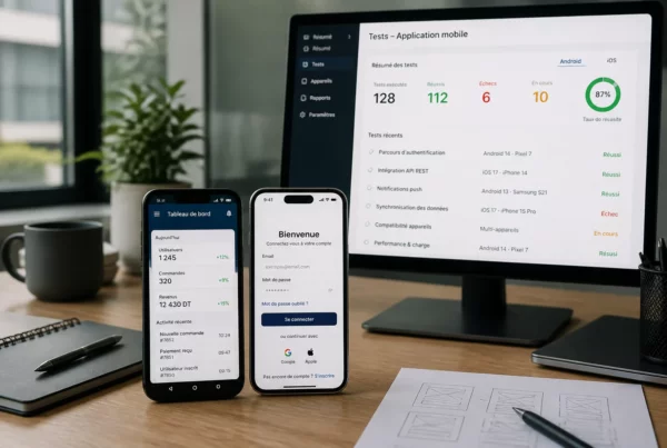 Tests d’une application mobile Android et iOS avant publication